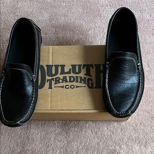 Duluth Trading Co Men's Classic Black Slip-Ons